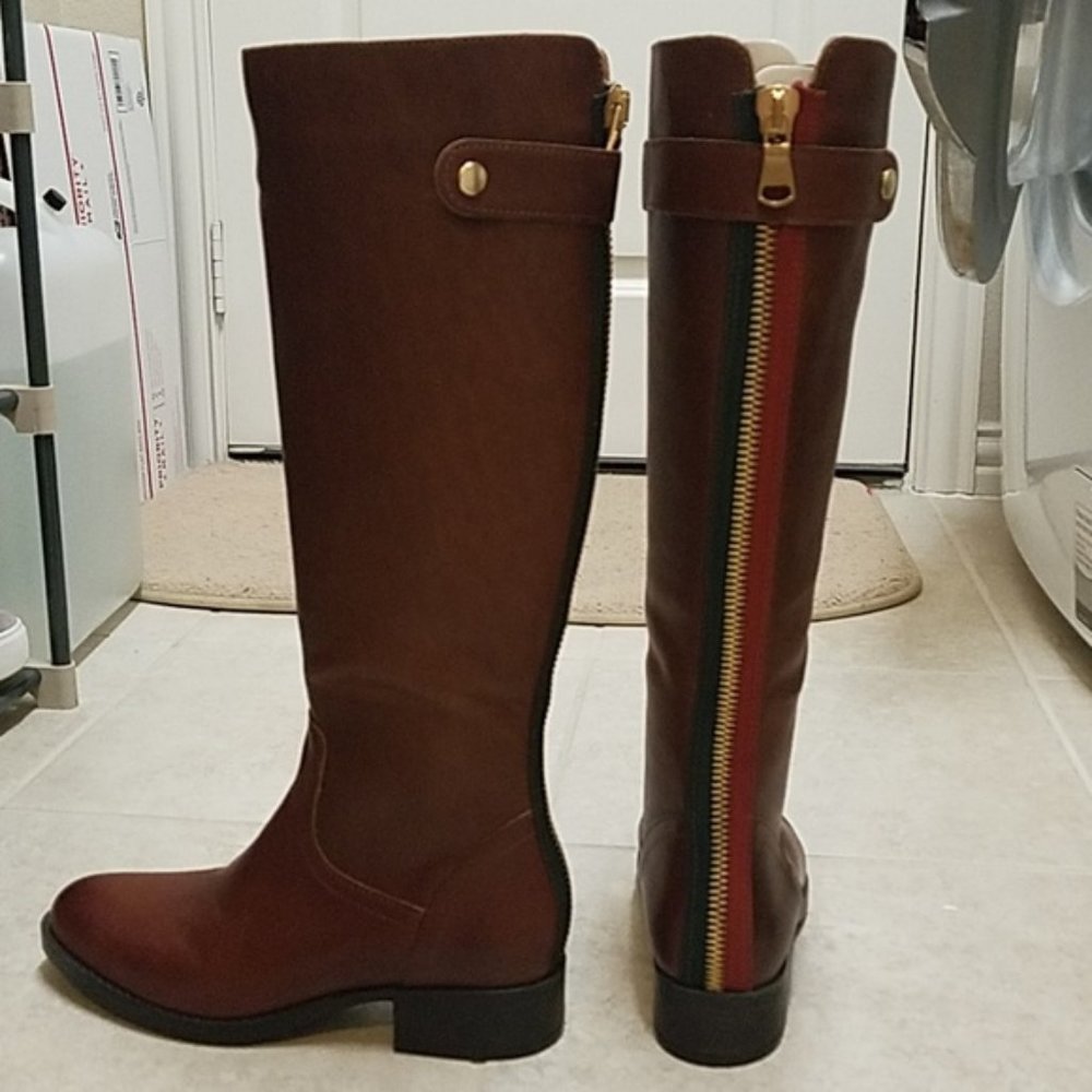 NWT Steve Madden leather riding boots